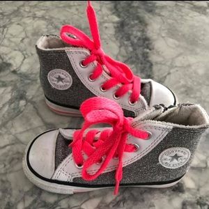 Converse high tops -toddler girl